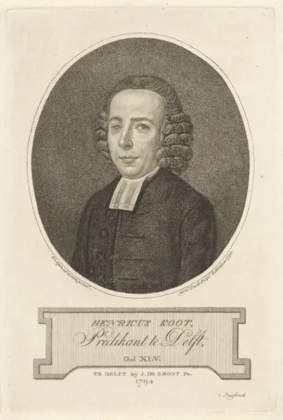 Portret van Henricus Koot