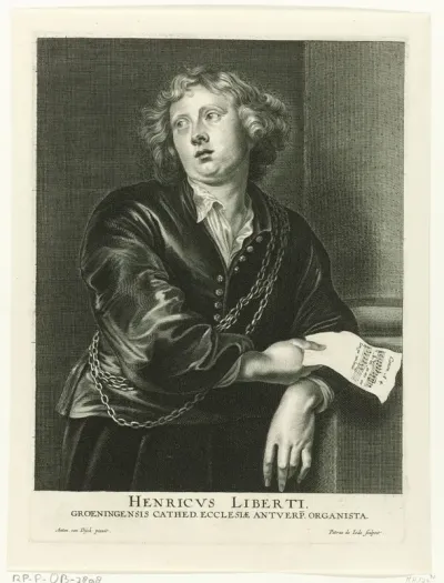 Portret van Henricus Liberti