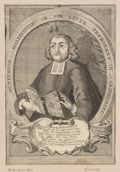 Portret van Henricus Malecotius