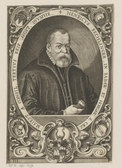 Portret van Henricus Rechlinger