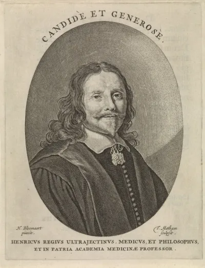 Portret van Henricus Regius