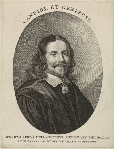Portret van Henricus Regius