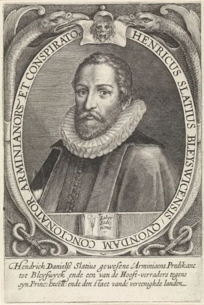 Portret van Henricus Slatius