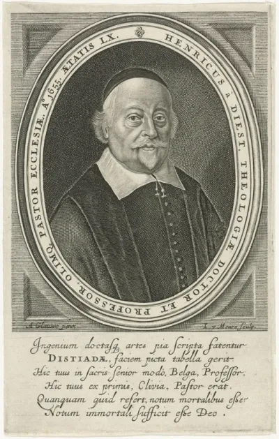 Portret van Henricus van Diest