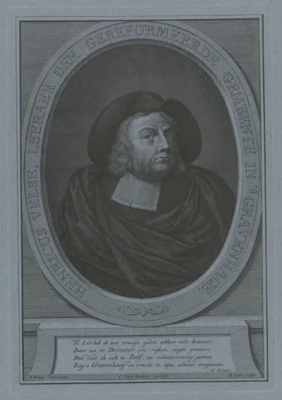 Portret van Henricus van Velsen