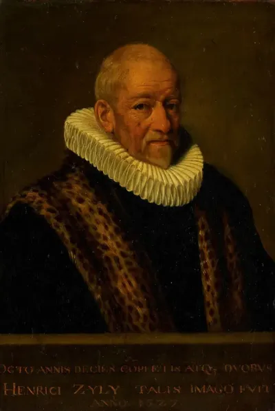 Portret van Henricus van Zijl (1545-1627)