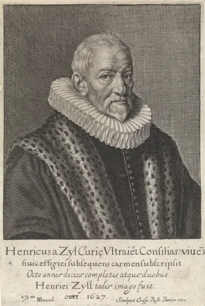 Portret van Henricus van Zijl