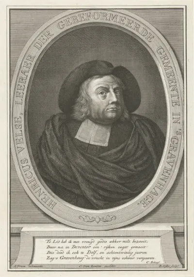 Portret van Henricus Velsen
