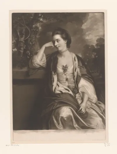 Portret van Henrietta Cholmley