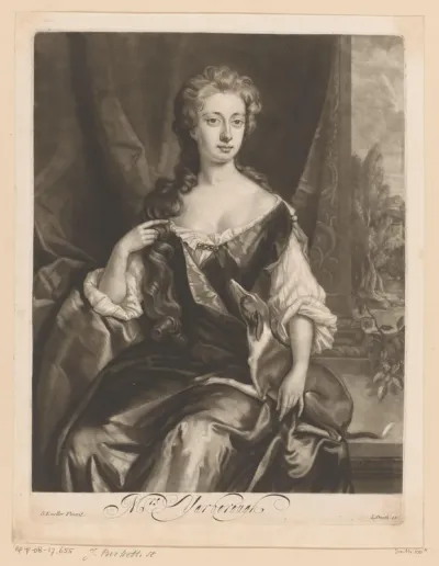 Portret van Henrietta Maria Yarborough