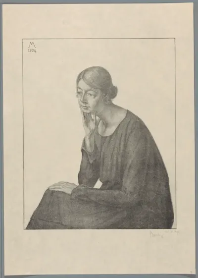 Portret van Henriëtte Haitsma Mulier