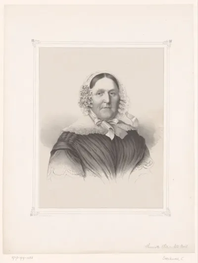 Portret van Henriette Plötzer