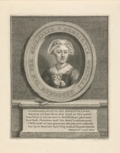 Portret van Henriëtte Wolters-van Pee