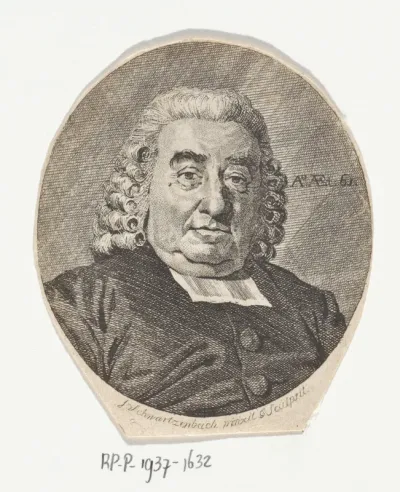Portret van Henrik Antoni Tollé