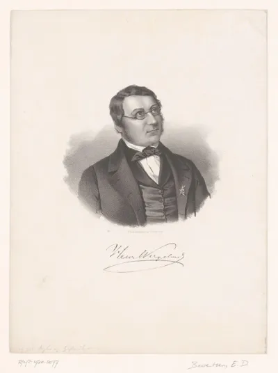 Portret van Henrik Arnold Wergeland
