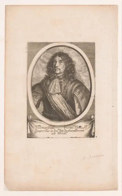 Portret van Henrik Henrikson Horn