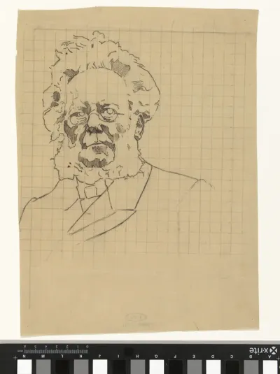 Portret van Henrik Ibsen