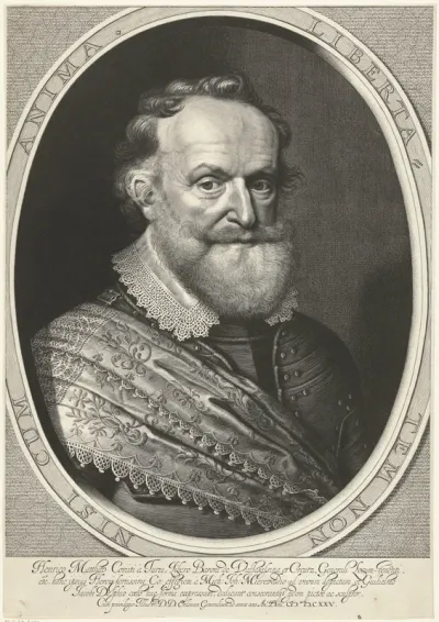 Portret van Henrik Matthias, graaf van Thurn