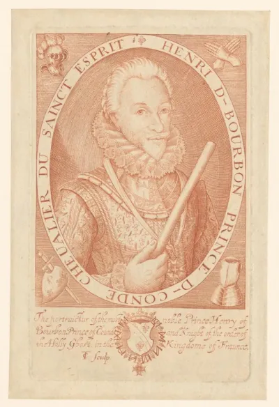 Portret van Henrik van Bourbon-Condé