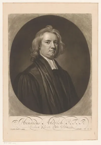 Portret van Henry Aldrich