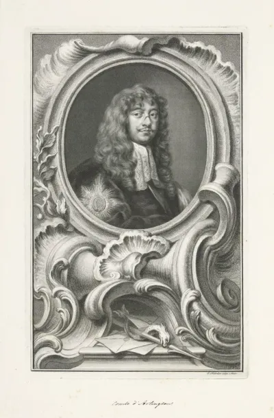 Portret van Henry Bennett 1ste graaf van Arlington