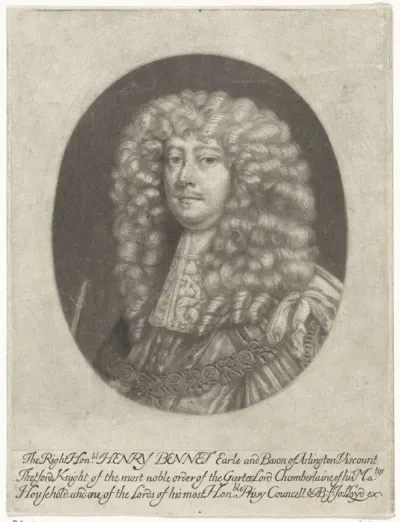 Portret van Henry Bennett, graaf van Arlington