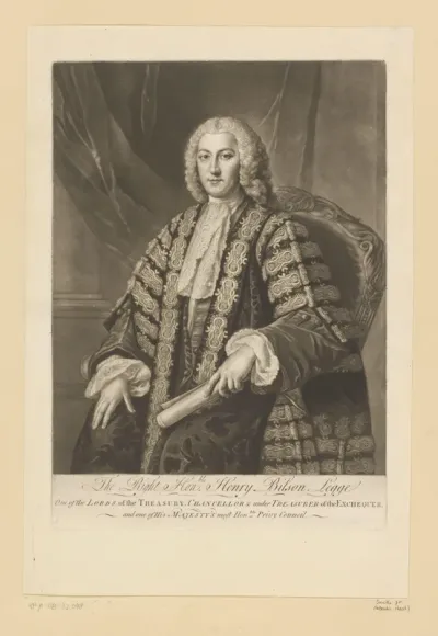 Portret van Henry Bilson-Legge