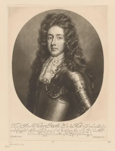 Portret van Henry Booth