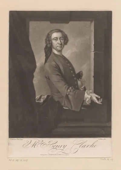Portret van Henry Clarke
