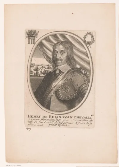Portret van Henry de Belingvan