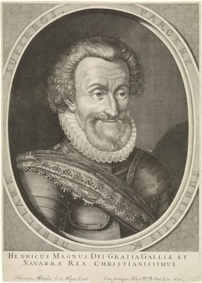 Portret van Henry de Bourbon
