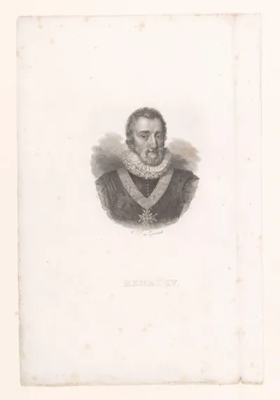 Portret van Henry de Bourbon