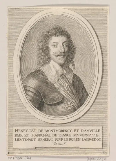 Portret van Henry duc de Montmorency