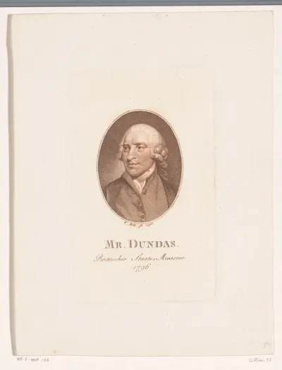 Portret van Henry Dundas, 1st Viscount Melville