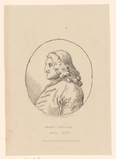 Portret van Henry Fielding
