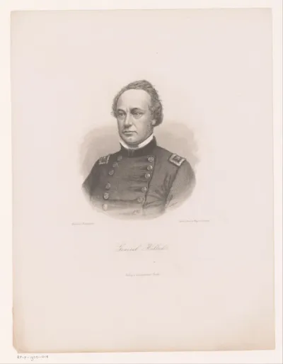 Portret van Henry Halleck