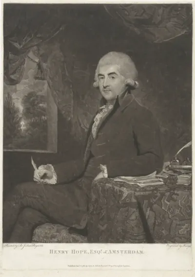 Portret van Henry Hope