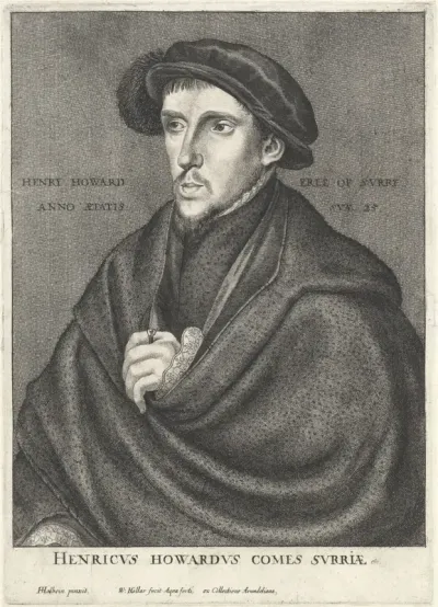 Portret van Henry Howard, graaf van Surrey