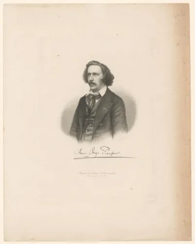 Portret van Henry Hugo Pierson