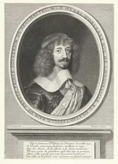 Portret van Henry II d'Orléans