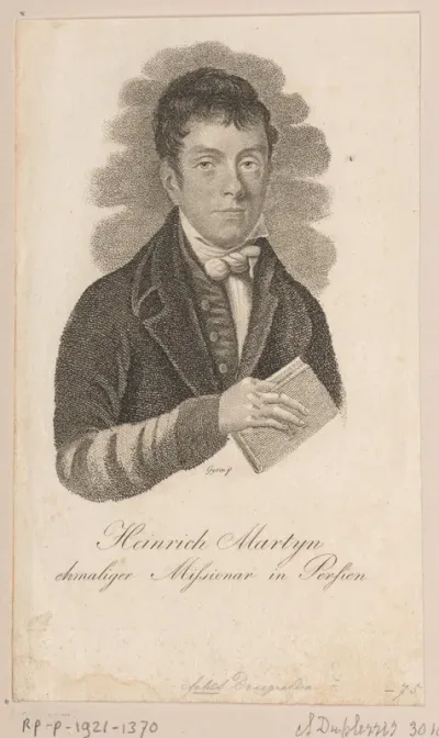 Portret van Henry Martyn