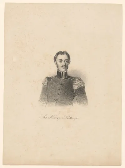 Portret van Henry Pottinger