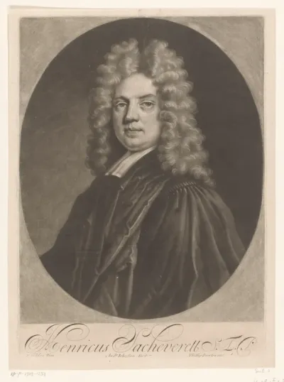 Portret van Henry Sacheverell