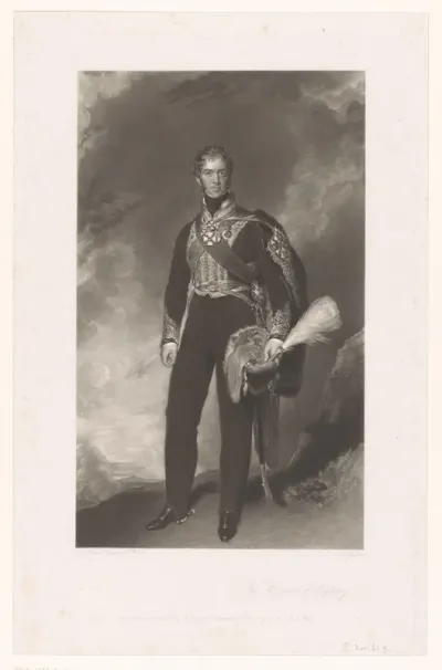 Portret van Henry William Paget