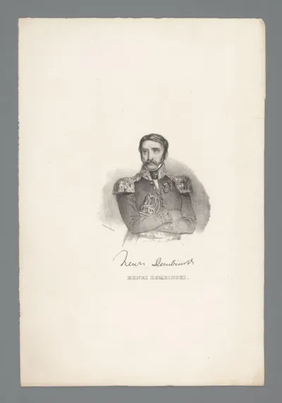 Portret van Henryk Dembiński
