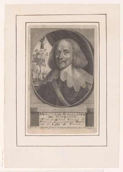 Portret van Hercule de Rohan-Montbazon