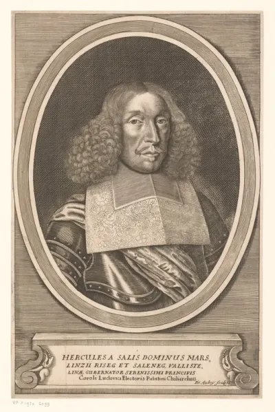 Portret van Herkules von Salis