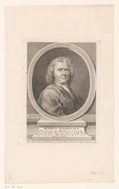 Portret van Herman Boerhaave