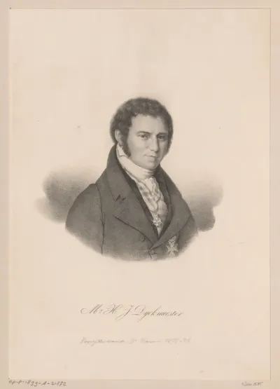 Portret van Herman Jacob Dijckmeester