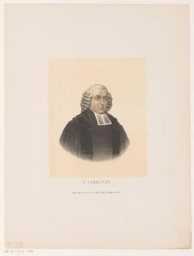 Portret van Herman Scholten